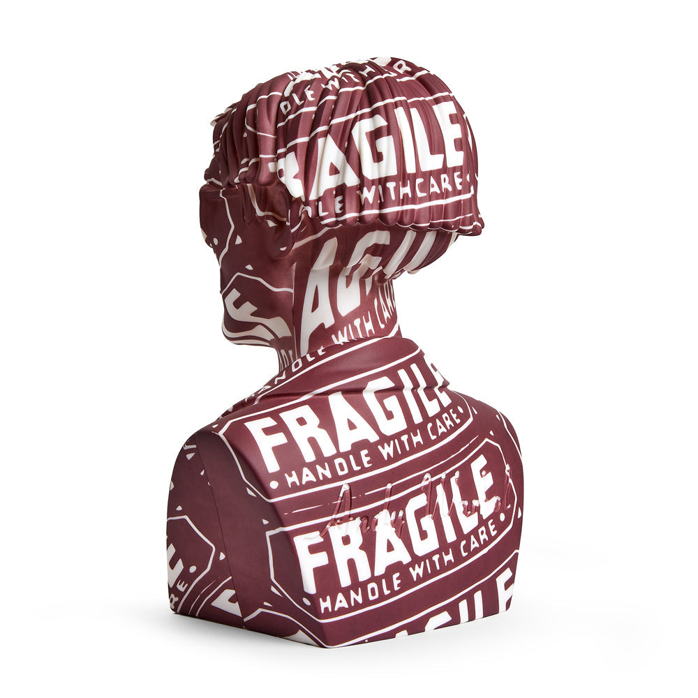 Andy Warhol 12" Bust Vinyl Art Sculpture - Fragile Edition - Limited Edition of 200