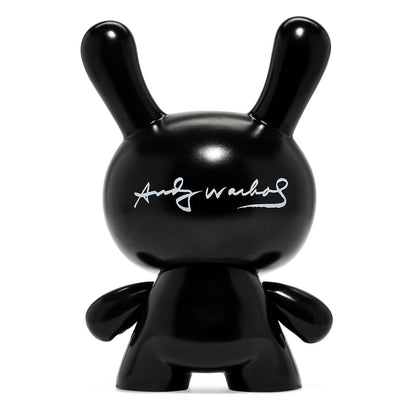 Andy Warhol Fright Wig Self-Portrait 8" Masterpiece Dunny - Monochrome Edition