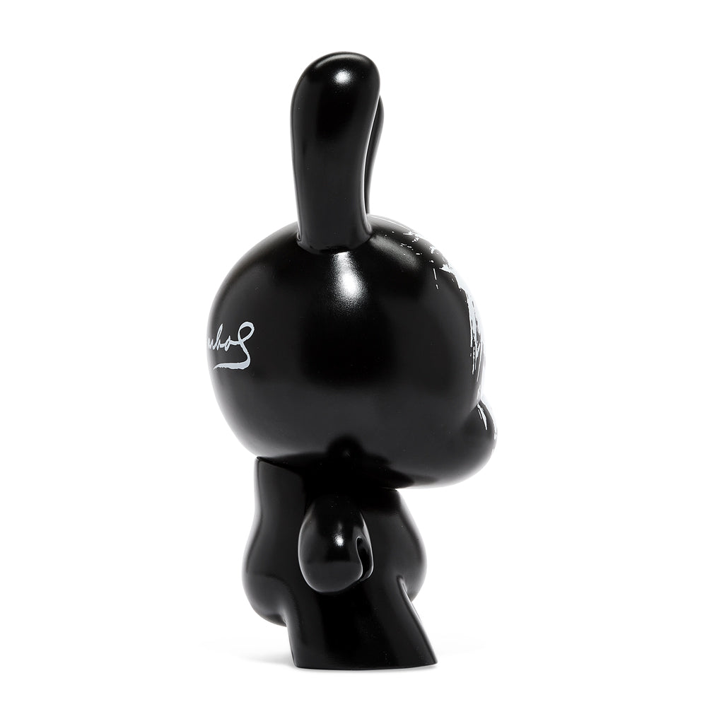 Andy Warhol Fright Wig Self-Portrait 8" Masterpiece Dunny - Monochrome Edition