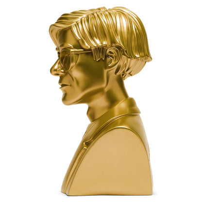 Andy Warhol 12" The Bust Vinyl Art Sculpture - Gold Edition - Limited edition of 200