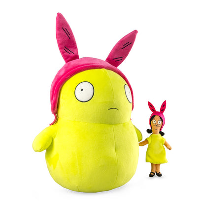 Bob's Burgers Louise & Kuchi Kopi 16” HugMe Plush with Shake Action