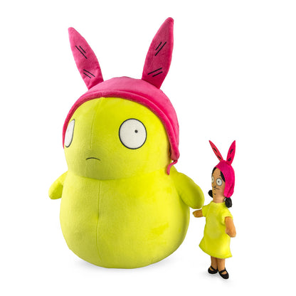 Bob's Burgers Louise & Kuchi Kopi 16” HugMe Plush with Shake Action