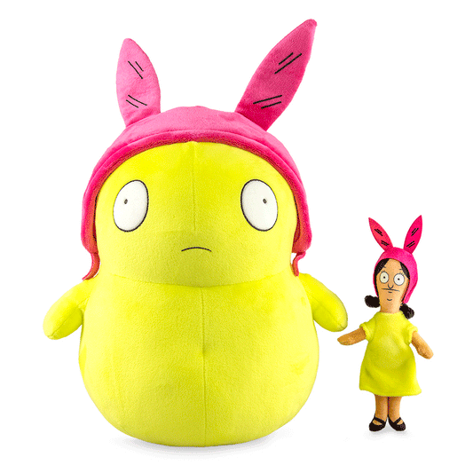 Bob's Burgers Louise & Kuchi Kopi 16” HugMe Plush with Shake Action