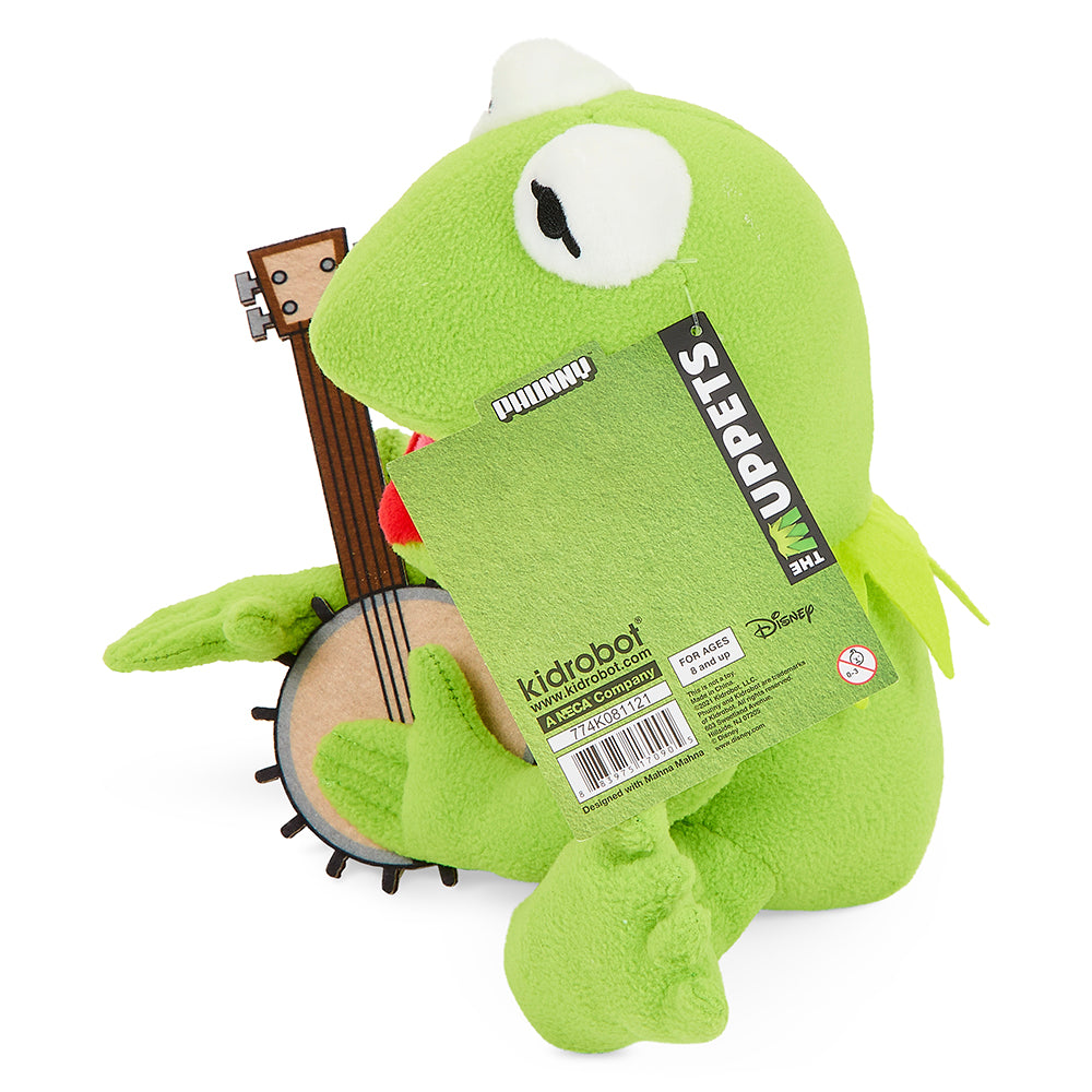 The Muppets Kermit the Frog with Banjo 8" Phunny Plush