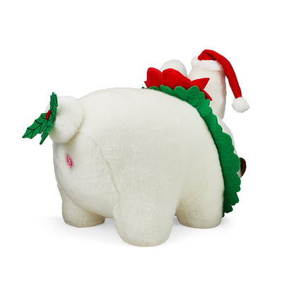 Holiday Wreath Fa La La Labbit 14" Plush