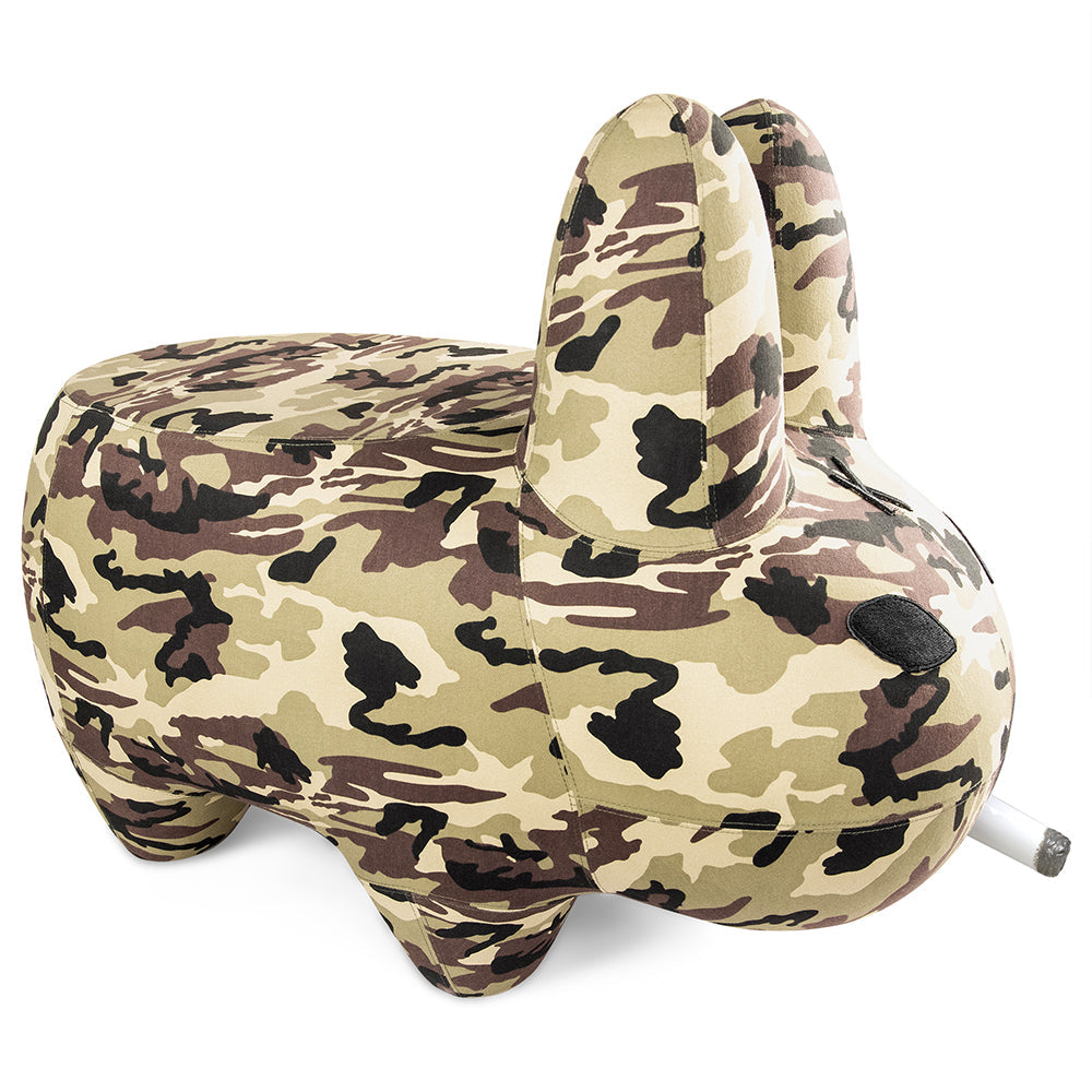Kidrobot Art Giant Camo Smorkin' Labbit Stool