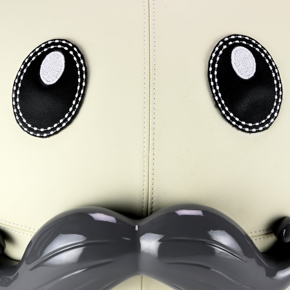 Kidrobot Leather Happy Labbit Stool  - Virgin White Edition