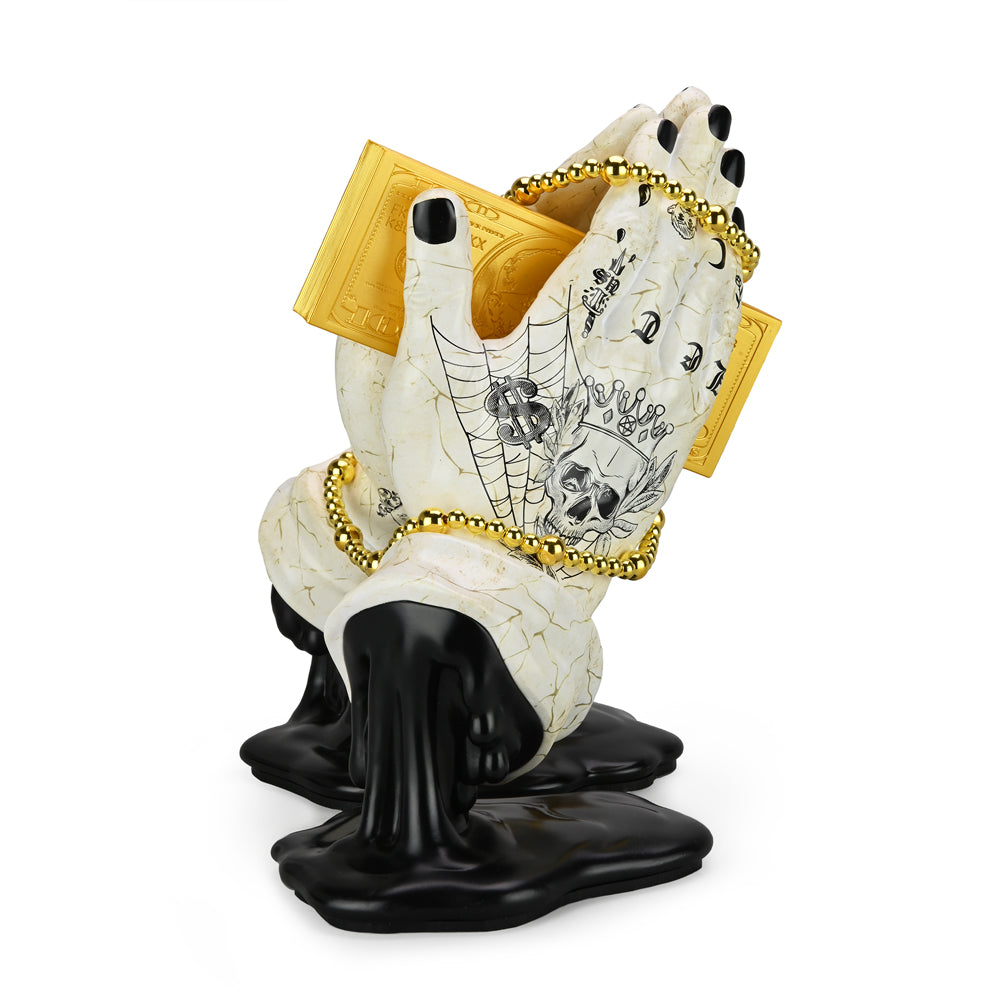 Let Us Prey 10" Vinyl Art Figure by Frank Kozik - Exclusive Tatted Marble Edition (VAULT)