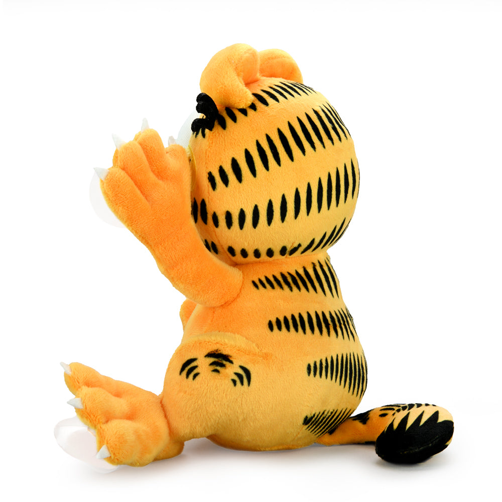Garfield 8" Plush Suction Cup Window Clinger by Kidrobot - Scared Edition