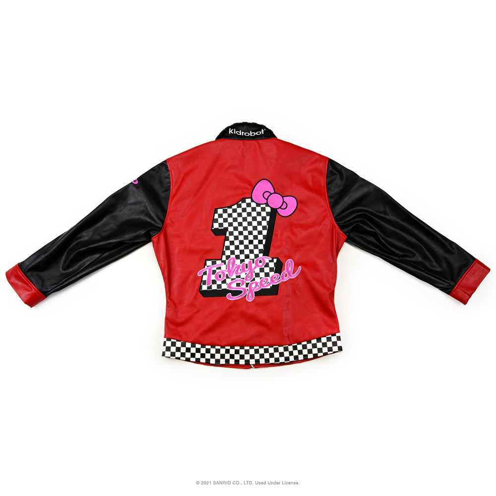 Hello Kitty® Tokyo Speed Red Moto Jacket by Kidrobot - Limited Edition
