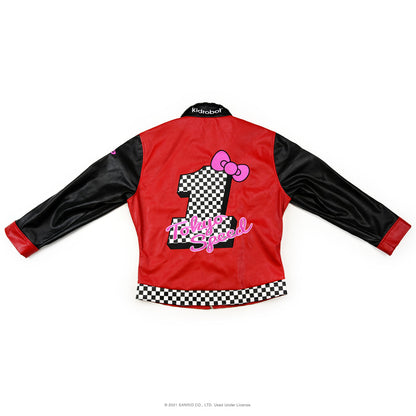 Hello Kitty® Tokyo Speed Red Moto Jacket by Kidrobot - Limited Edition