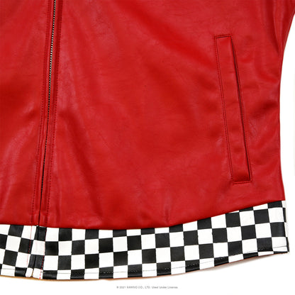 Hello Kitty® Tokyo Speed Red Moto Jacket by Kidrobot - Limited Edition