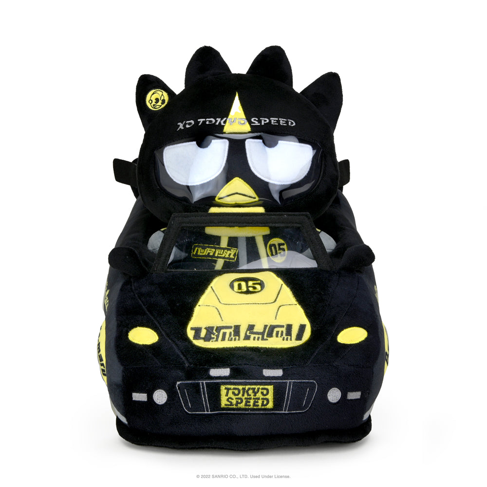 Hello Kitty® and Friends Tokyo Speed Racer 13" Plush 4-Pack Bundle - Badtz-maru®, Hello Kitty, Kuromi & My Melody®
