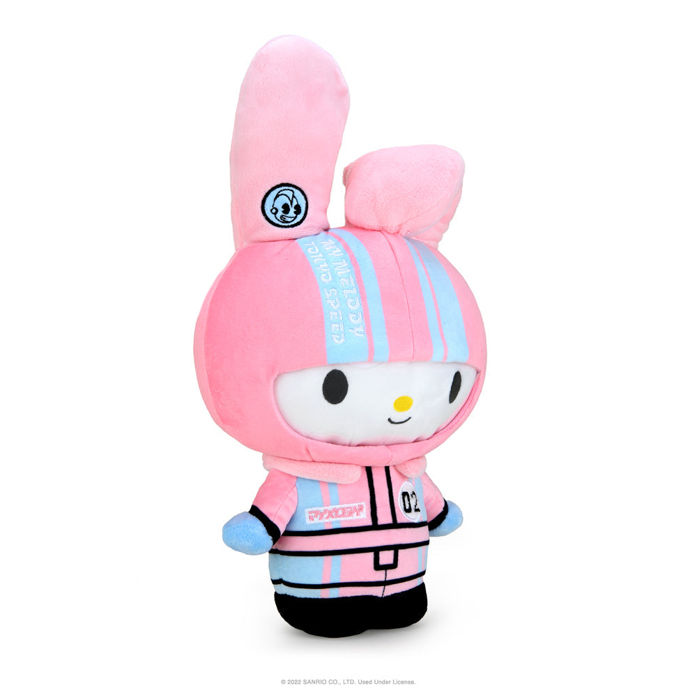 Hello Kitty® and Friends Tokyo Speed Racer 13" Plush 4-Pack Bundle - Badtz-maru®, Hello Kitty, Kuromi & My Melody®