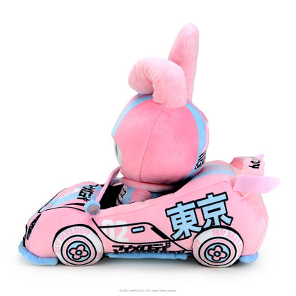 Hello Kitty® and Friends Tokyo Speed Racer 13" Plush 4-Pack Bundle - Badtz-maru®, Hello Kitty, Kuromi & My Melody®