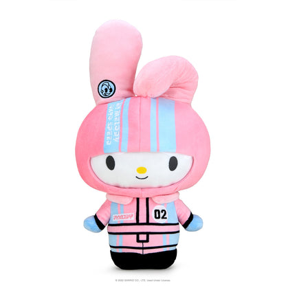 Hello Kitty® and Friends Tokyo Speed Racer 13" Plush 4-Pack Bundle - Badtz-maru®, Hello Kitty, Kuromi & My Melody®