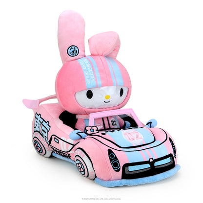 Hello Kitty® and Friends Tokyo Speed Racer 13" Plush 4-Pack Bundle - Badtz-maru®, Hello Kitty, Kuromi & My Melody®