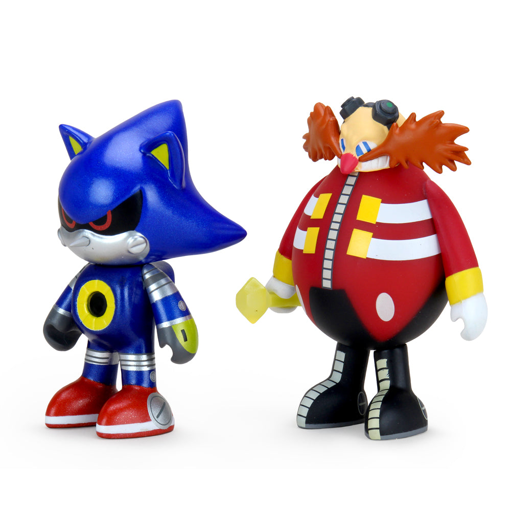 Sonic the Hedgehog 3" Vinyl Figure Dr. Robotnic and Metal Sonic 2-Pack