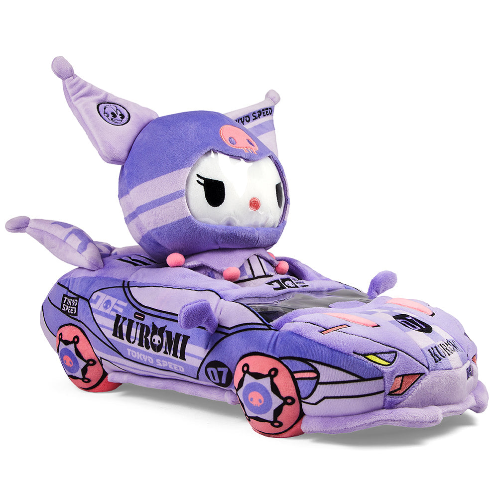 Hello Kitty® and Friends Tokyo Speed Racer 13" Plush 4-Pack Bundle - Badtz-maru®, Hello Kitty, Kuromi & My Melody®