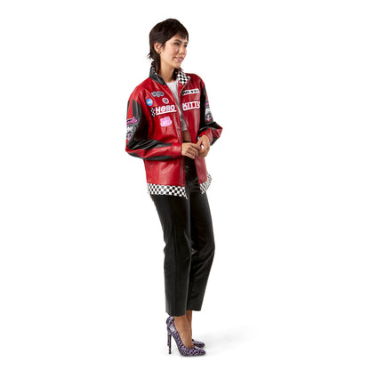 Hello Kitty® Tokyo Speed Red Moto Jacket by Kidrobot - Limited Edition