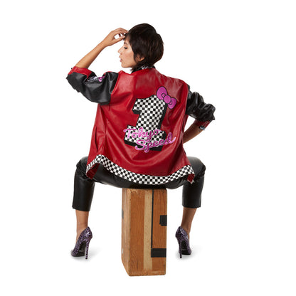 Hello Kitty® Tokyo Speed Red Moto Jacket by Kidrobot - Limited Edition