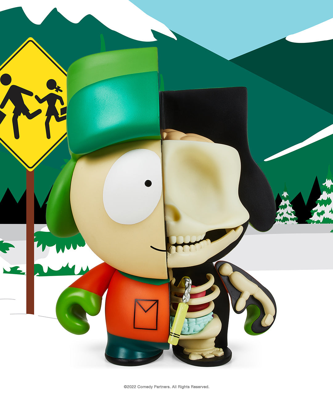 South Park Anatomy Kyle 8" Vinyl Art Figure