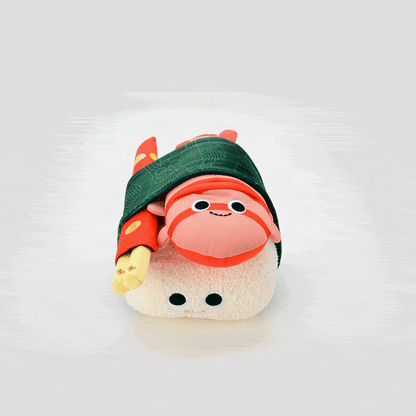 Yummy World Bubba the Shrimp Nigiri Sushi Interactive Plush