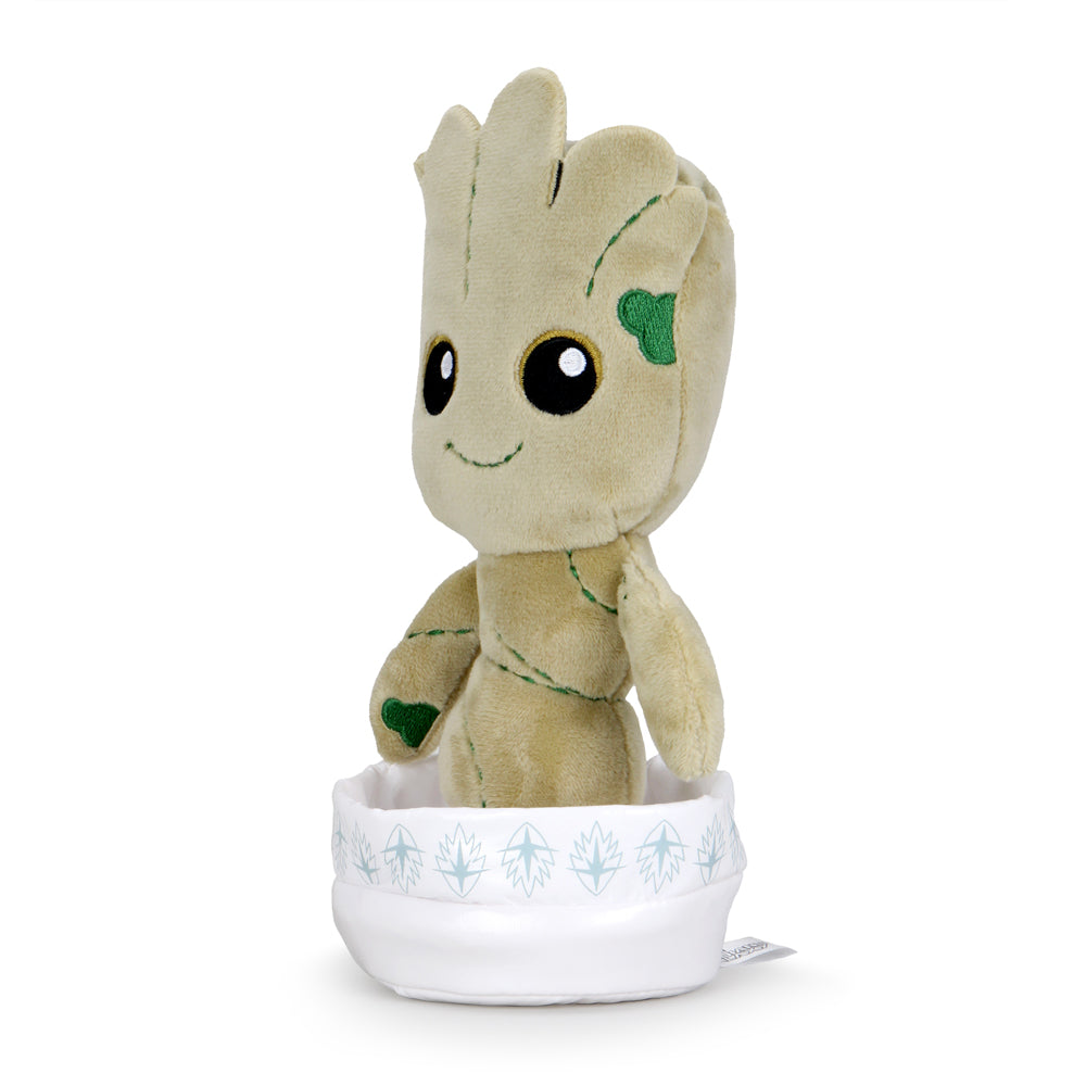 Marvel Potted Baby Groot Guardians of the Galaxy 8" Phunny Plush