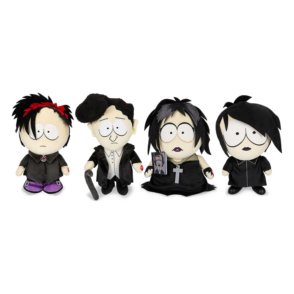 South Park Goth Kids 13" Plush with Sound 4-Pack Bundle