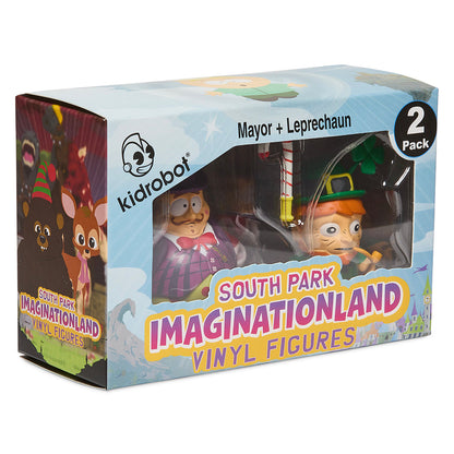 South Park Imaginationland Mayor and Leprechaun 3" Vinyl Figure 2-Pack
