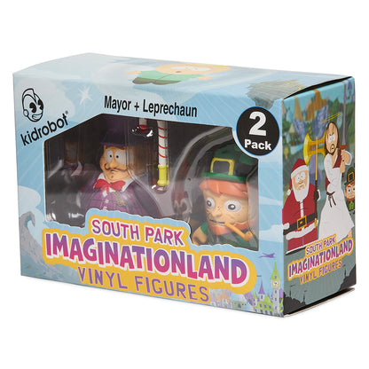 South Park Imaginationland Mayor and Leprechaun 3" Vinyl Figure 2-Pack