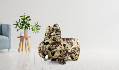 Kidrobot Art Giant Camo Smorkin' Labbit Stool