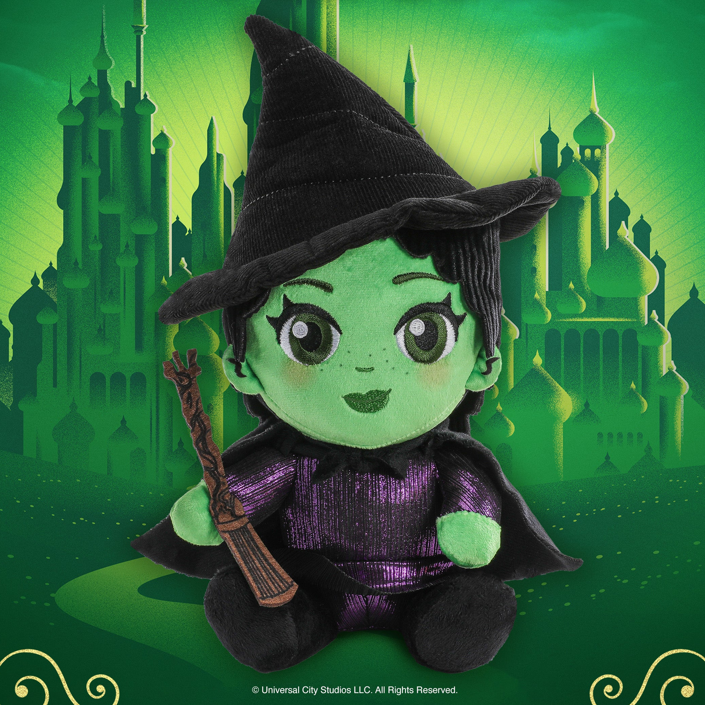Wicked: For Good - Elphaba Phunny Plush