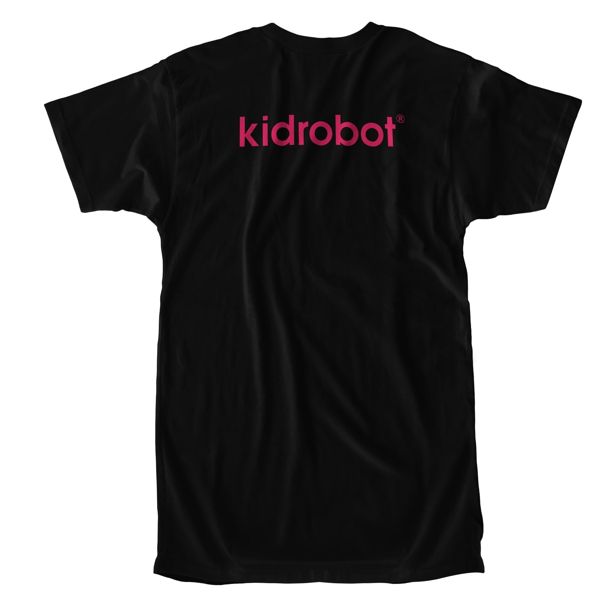 Limited Edition Kidrobot Signature Magenta Bothead Black T-Shirt (Small)