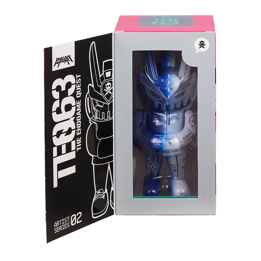 SDCC 2022: Sergio Mancini x Quiccs TEQ63 6” Art Figure - Blueprint Edition