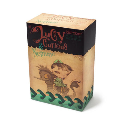 Lucy Curious Dark Harbor 7" Vinyl Art Figure by Kathie Olivas