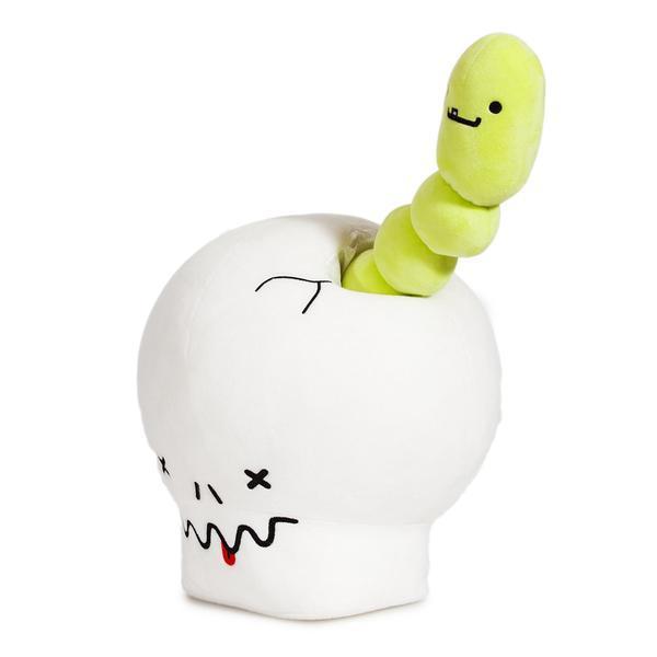 BFFs Giant Skull and Worm Interactive Plush by Kidrobot