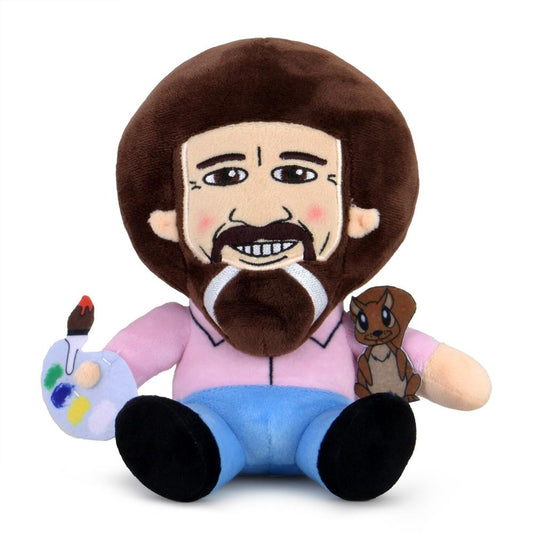 Bob Ross with Peapod 8" Plush Phunny