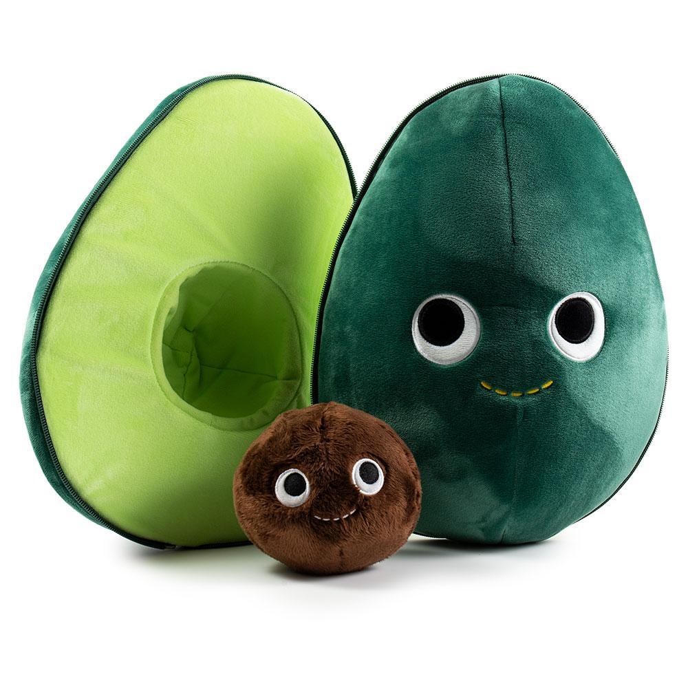 Yummy World 16" Avocado Plush with Interactive Plushie Pit