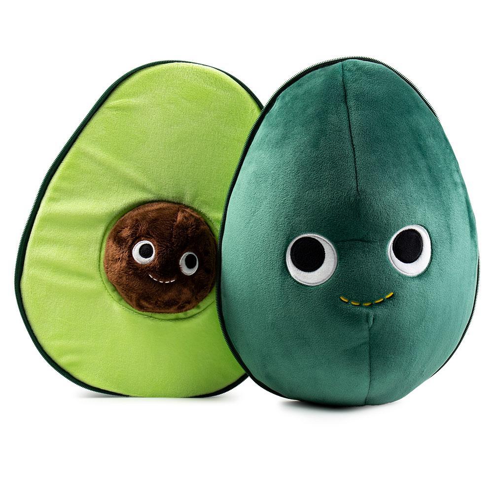 Yummy World 16" Avocado Plush with Interactive Plushie Pit