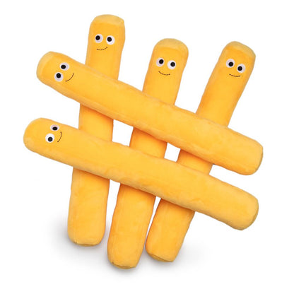 Yummy World 16" French Fries Plush with Interactive Plushie Fries