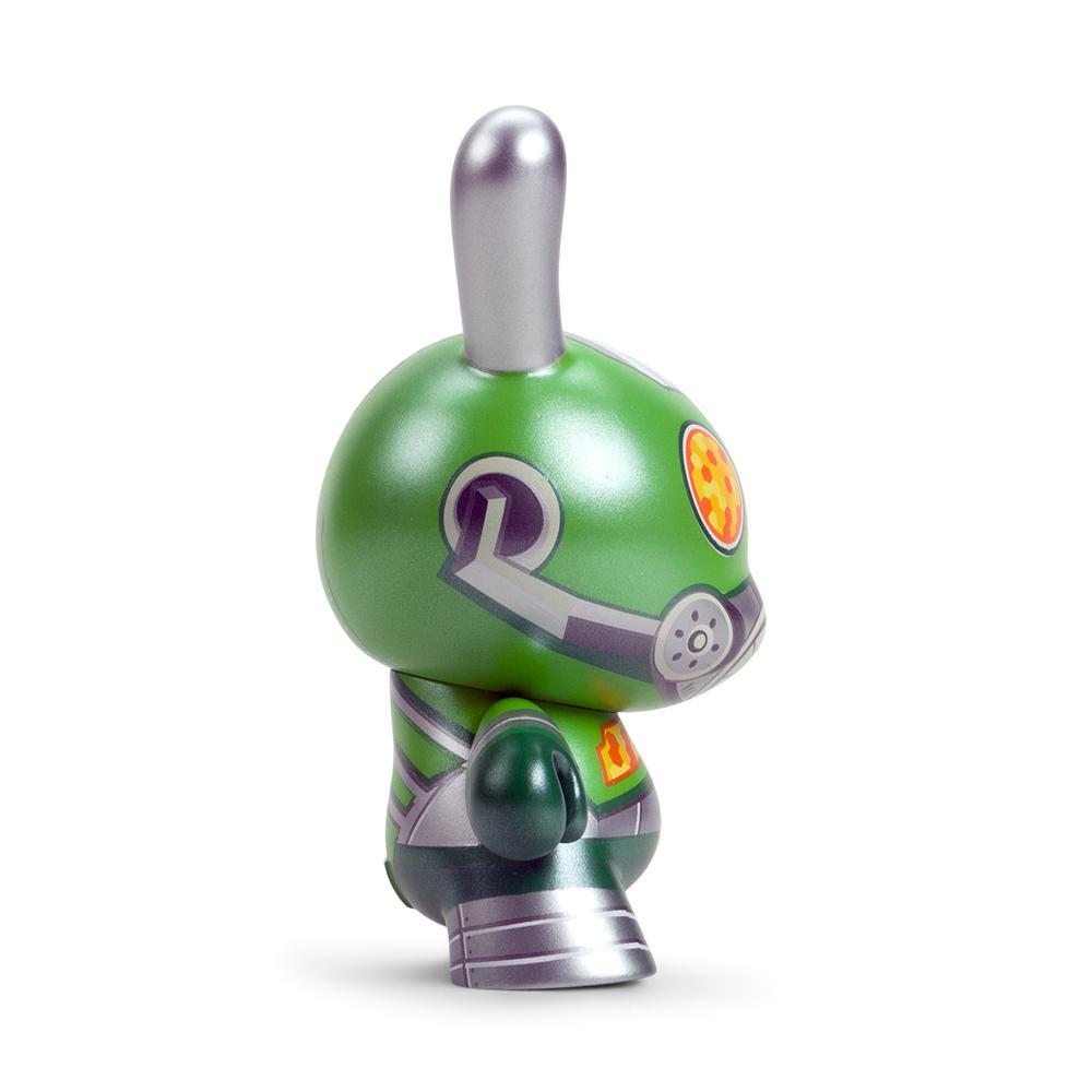 Dairobo-B Mecha Half Ray 5" Dunny by Dolly Oblong - Kidrobot.com Exclusive Green Edition