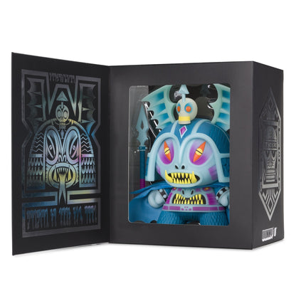 Harbinger 8" Dunny Art Figure by Martin Ontiveros - GID Blue Edition