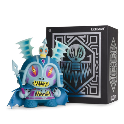 Harbinger 8" Dunny Art Figure by Martin Ontiveros - GID Blue Edition