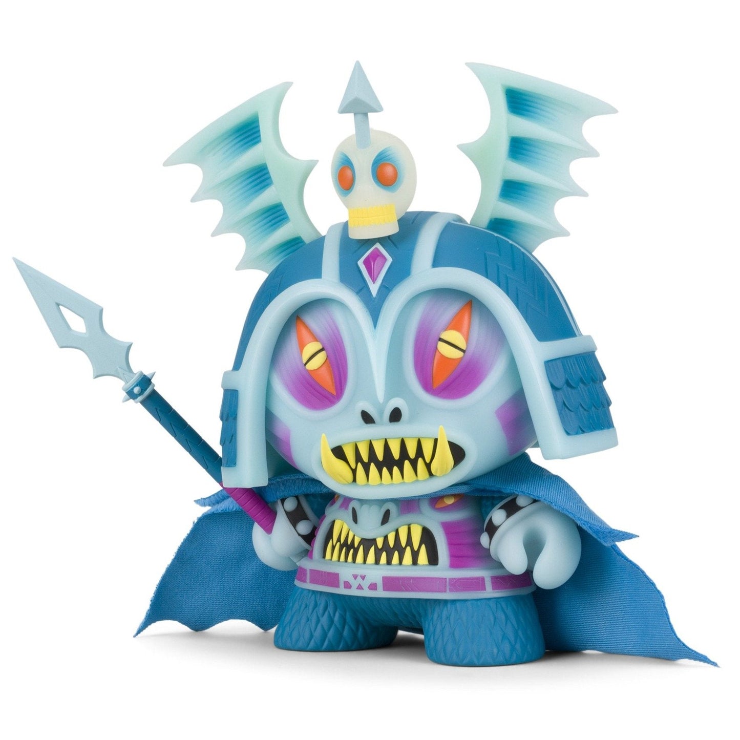 Harbinger 8" Dunny Art Figure by Martin Ontiveros - GID Blue Edition