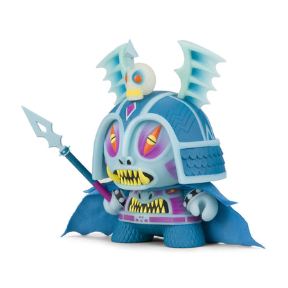 Harbinger 8" Dunny Art Figure by Martin Ontiveros - GID Blue Edition