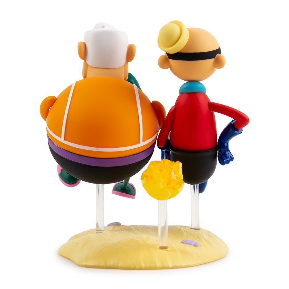 SpongeBob SquarePants Mermaid Man and Barnacle Boy Art Figure by Kidrobot