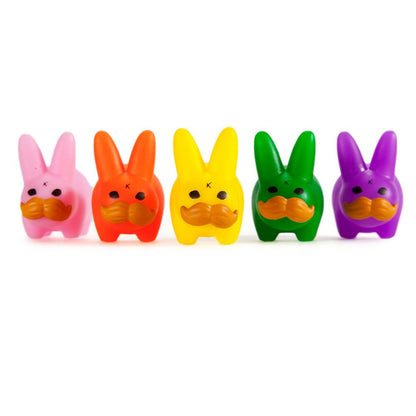 PRIDE 'Stache Labbit Art Toy 5-Pack