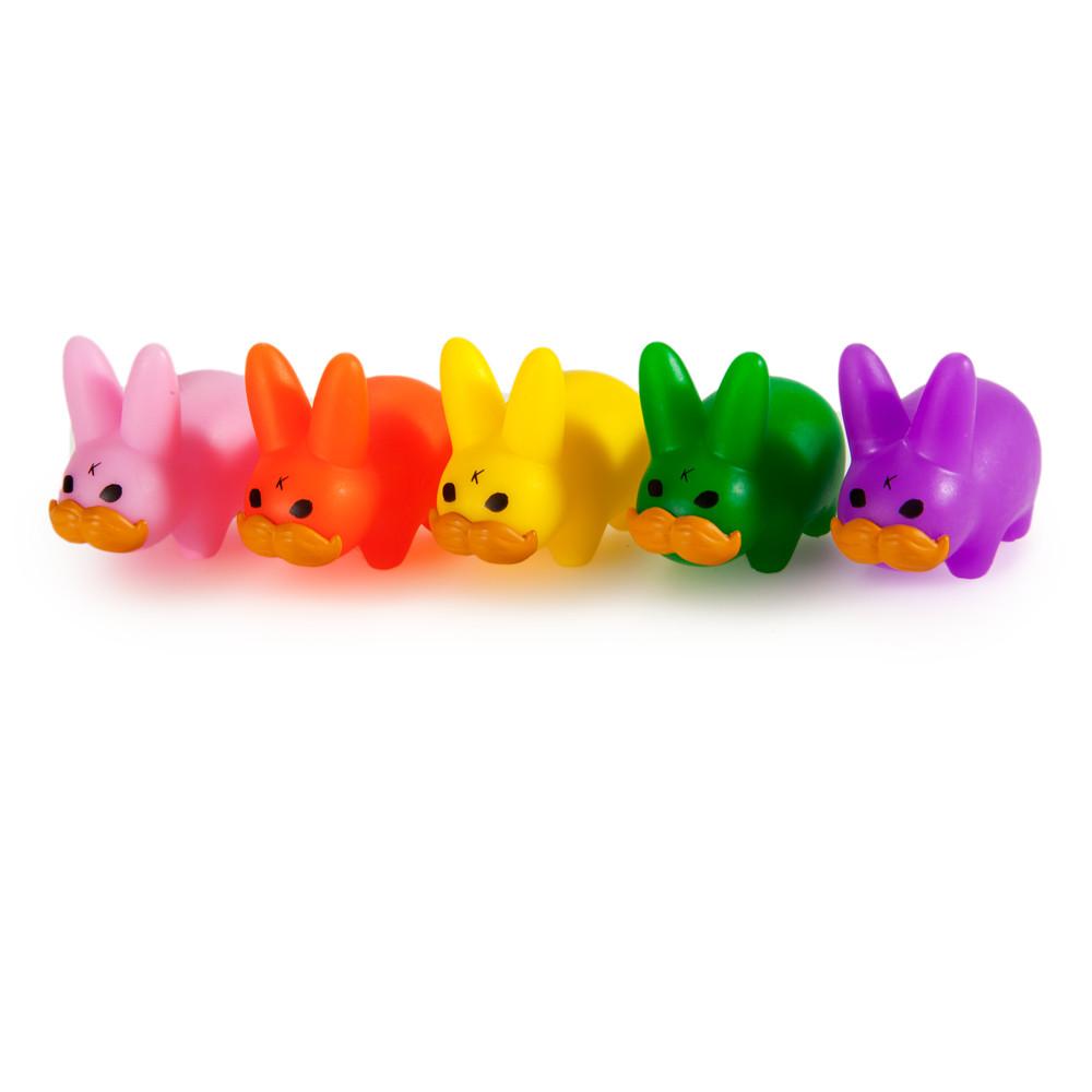 PRIDE 'Stache Labbit Art Toy 5-Pack