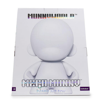 MUNNYWORLD 18" Mega MUNNY Blank Art Toy by Kidrobot